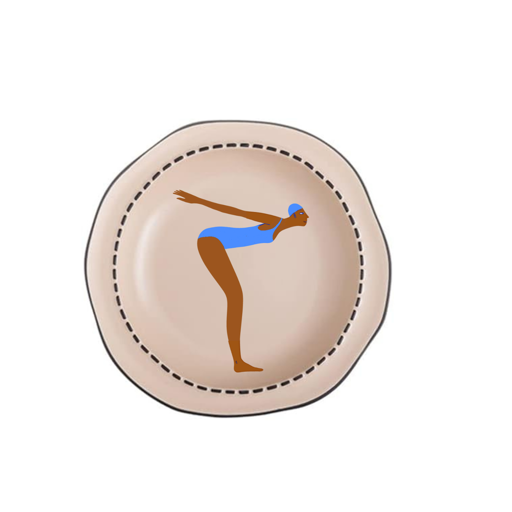 Shallow Bowl | Take Your Mark Soft Blue