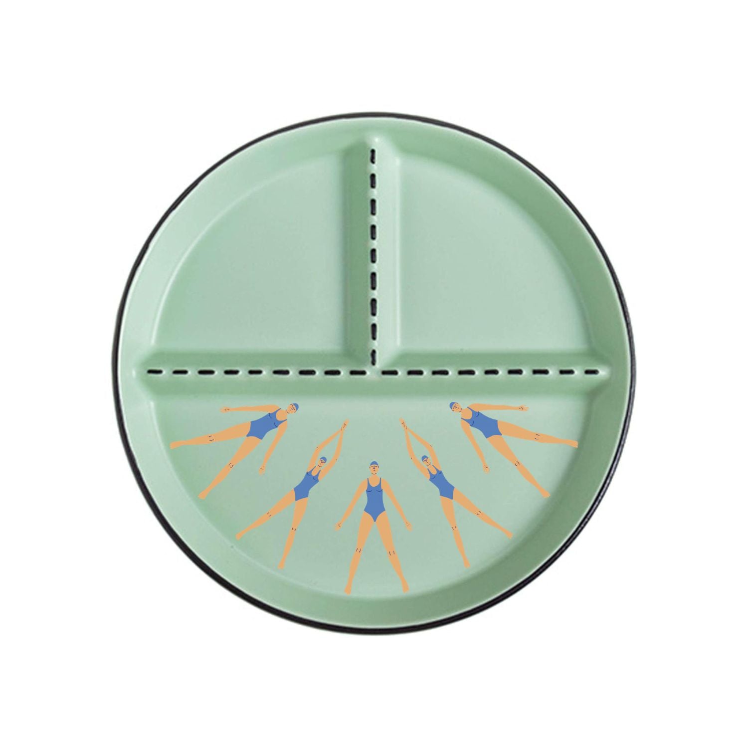 Trio Plate | Point and Pose