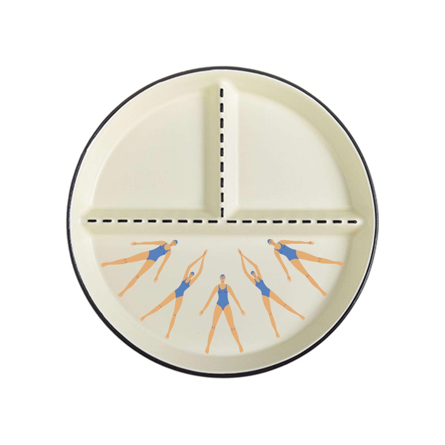 Trio Plate | Point and Pose