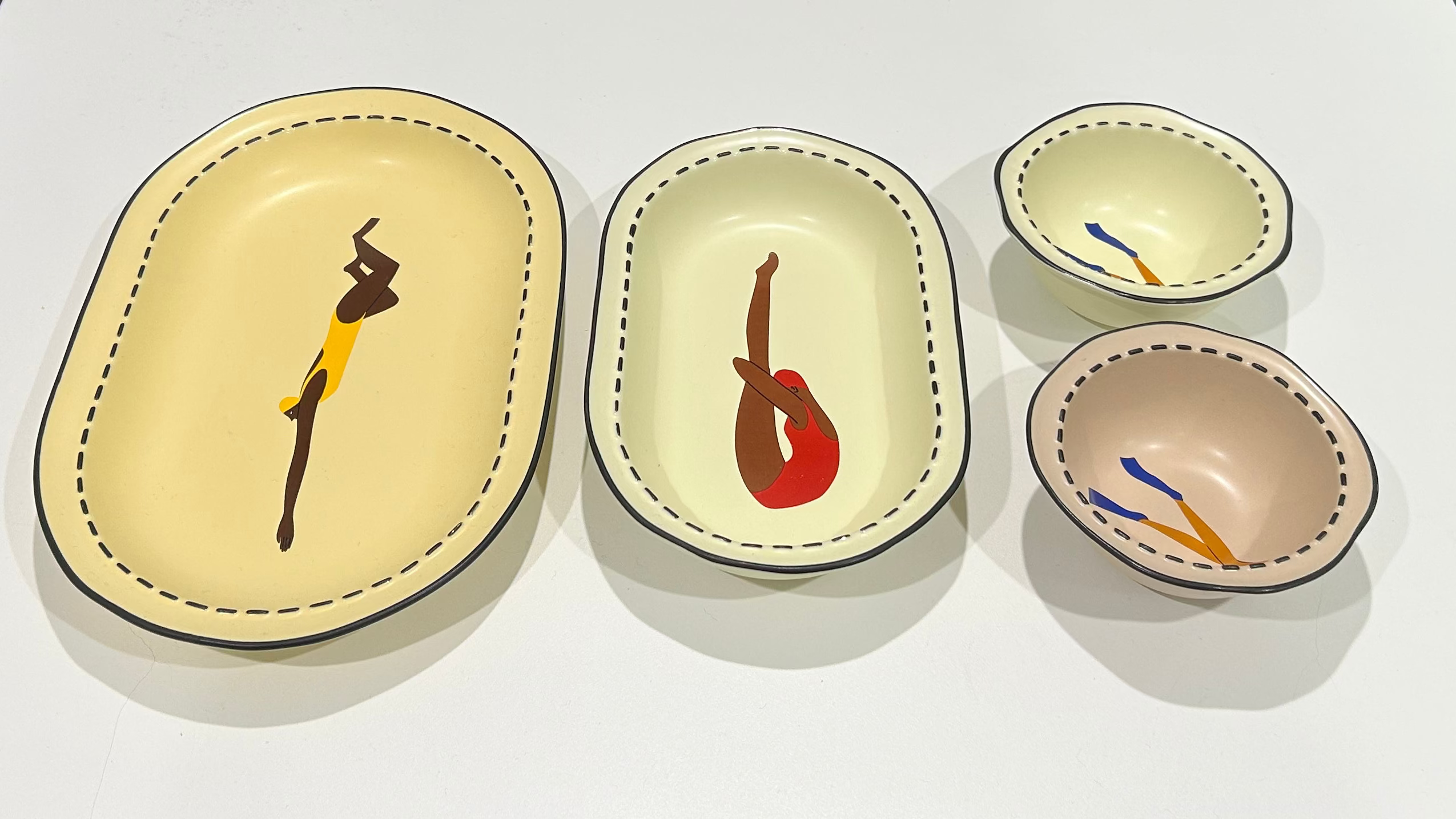 Australian Swimmer Ceramics