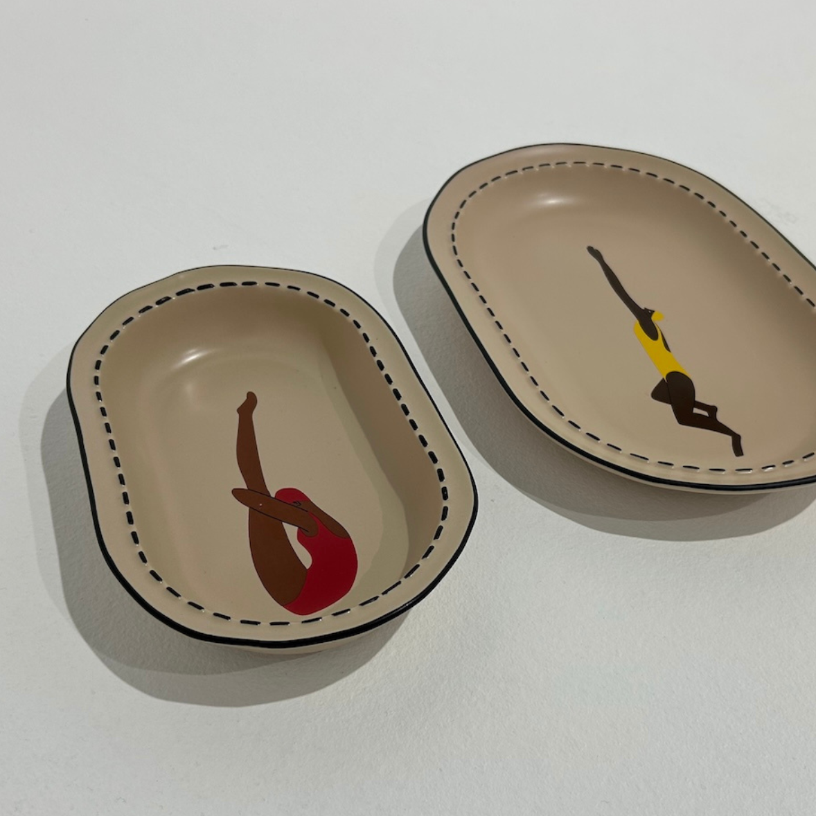 Medium Serving Swimmers Plate