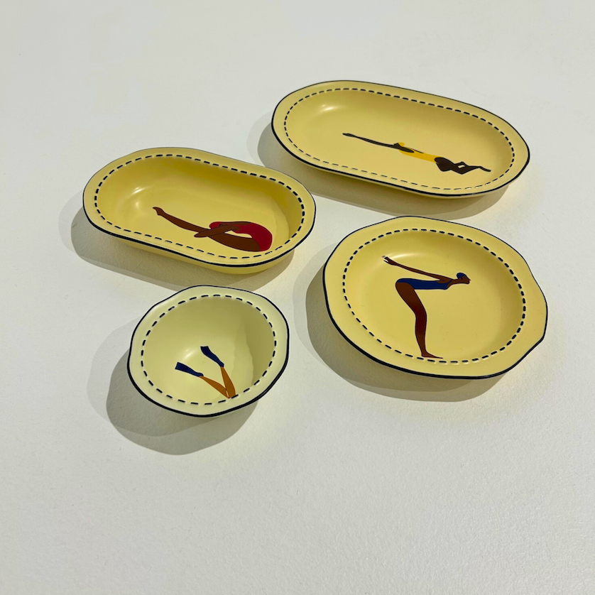Medium Serving Swimmers Plate