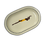 Large Serving Swimmers Plate
