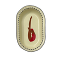 Medium Serving Plate | Pike French Vanilla