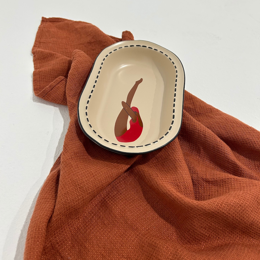 Medium Serving Swimmers Plate